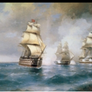 Briga  „Merkurij“ napadena dvěma tureckými loděmi (1892)