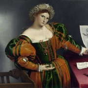 Benátská žena jako Lukrécie (1533)