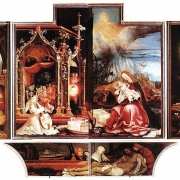 Část isenheimského oltáře