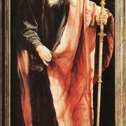 Část isenheimského oltáře - sv. Antonín