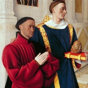 Diptych z Melun. Étienne Chevalier a svatý Štěpán