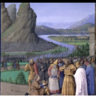 Iluminace. Židovské starožitnosti. Král David