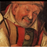 Portrét dvorního šaška Gonelly (1445)