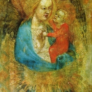 Panna Marie oděná sluncem (asi 1367)