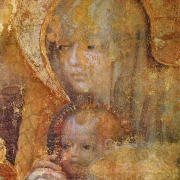 Klanění tří králů (před rokem 1367), detail