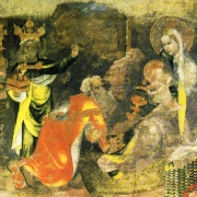 Klanění tří králů (kolem roku 1375)