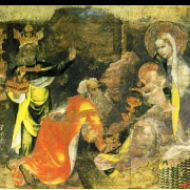 Klanění tří králů (kolem roku 1375)