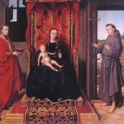 Madona na trůně se svatým Františkem a Jeronýmem