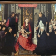 Madona se světci (známá jako Memlingův koberec)