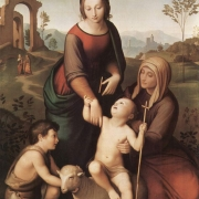 Madona s Kristem, Alžbětou a Janem Křtitelem
