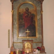 Oltářní obraz se sv. Janem Křtitelem (Altmannsdorfer Kirche, Wien-Meidling)