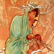 Zima z cyklu Čtyři roční období