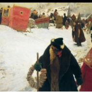 Příjezd cizinců do Moskvy v 17. století