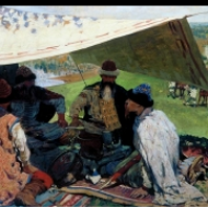 Setkání knížat (též Kníže Monomach v Uvetičích)