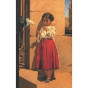 Chudá španělská dívka