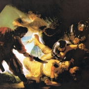 Oslepení Samsona (1636)