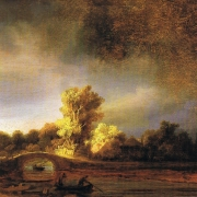 Krajina s kamenným mostem (1637-1638)