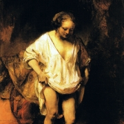 Koupající se Hendrickje (1654)