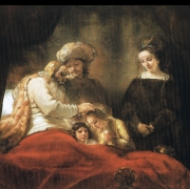 Jakub žehná Josefovým synům (1655-1656)