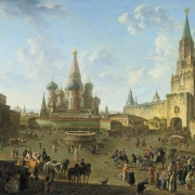 Rudé náměstí v Moskvě (1801)