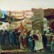 Východní pohřeb v Káhiře