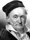 Johann Carl Friedrich Gauss, německý matematik, astronom a fyzik Johann Carl Friedrich Gauss, německý matematik, astronom a fyzik