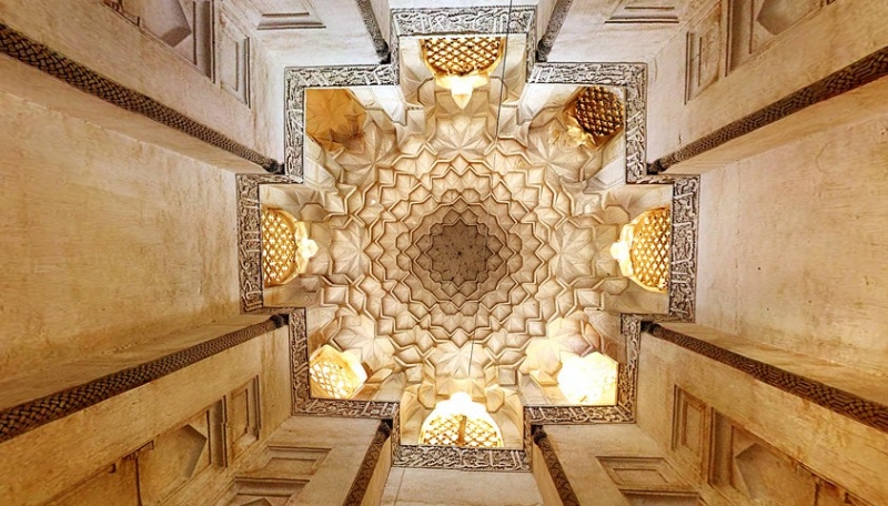 Isfahán, Írán, interiér mešity 14