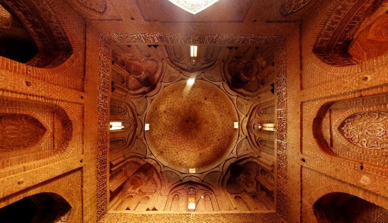Isfahán, Írán, interiér mešity 15