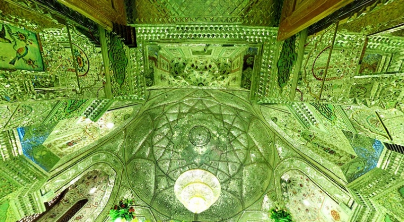 Isfahán, Írán, interiér mešity 16