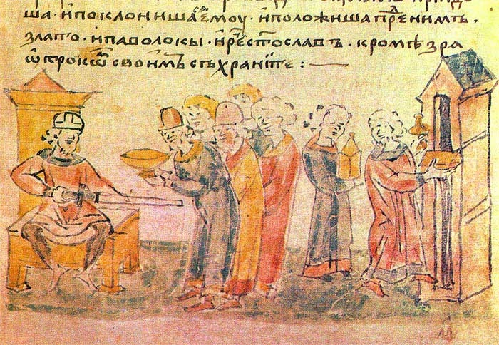 Kníže Svjatoslav a Řekové
