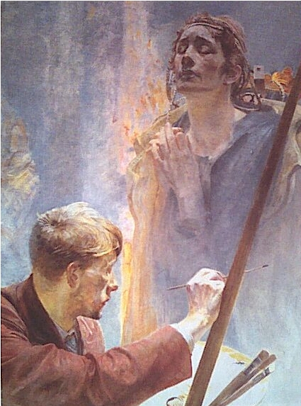 Umělec a jeho múza