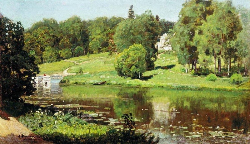 Achtyrka, pohled z usedlosti (1894)