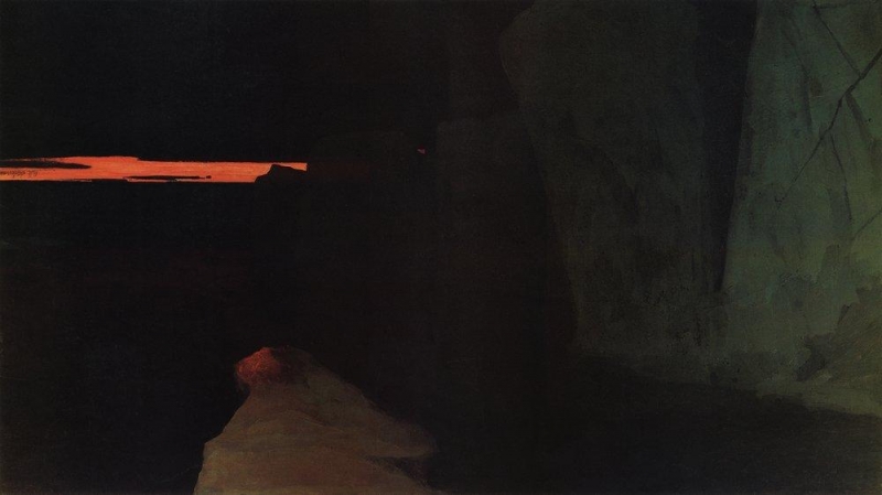 Země smrti. Srpnová noc v Severním ledovém oceánu (1903)