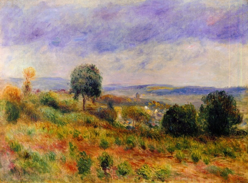 Krajina u Auvers-sur-Oise (1901)