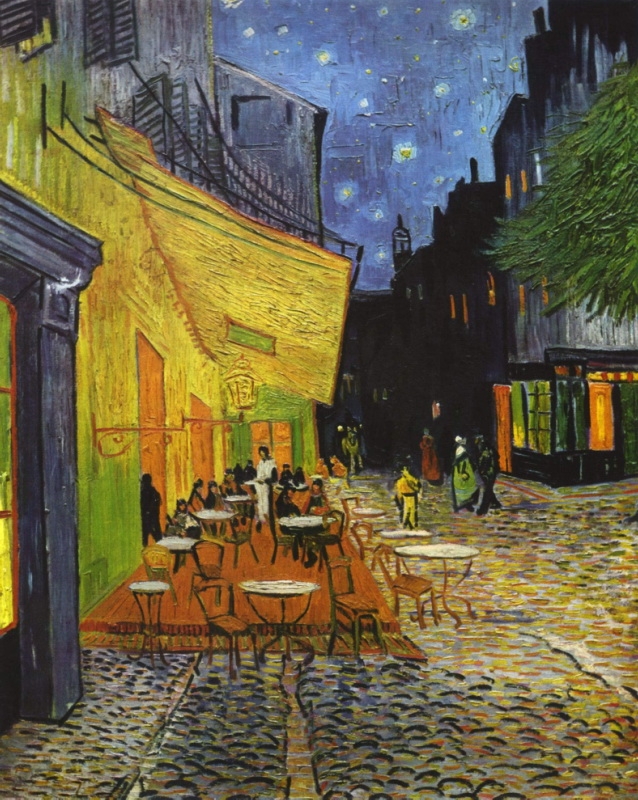 Café Terrace v noci (1888)