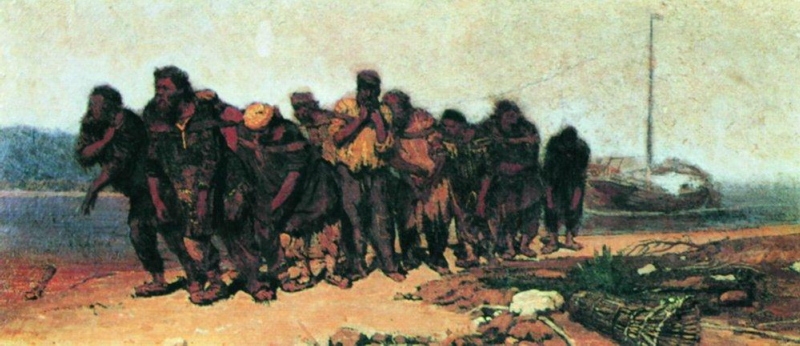 Burlaci na Volze II. (1870)