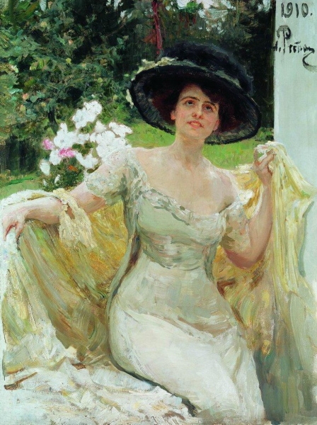 Portrét herečky B. Gorské (1910)