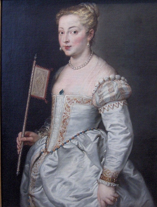 Dívka s vejířem (1612 - 1614)