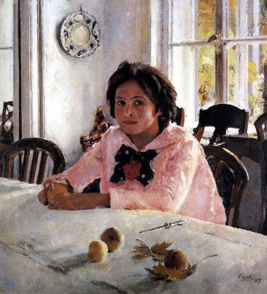 Dívka s broskvemi (1887)