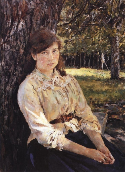 Dívka ve slunci (1888)