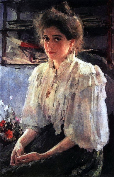 Portrét M. Lvovové (1895)