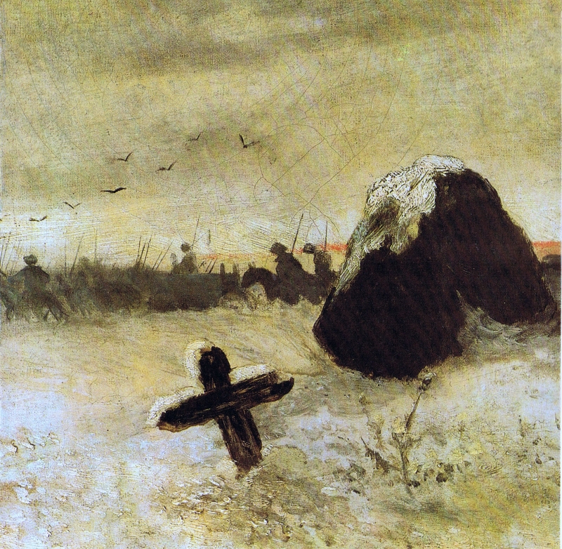 U hrobu božího bojovníka (1877)
