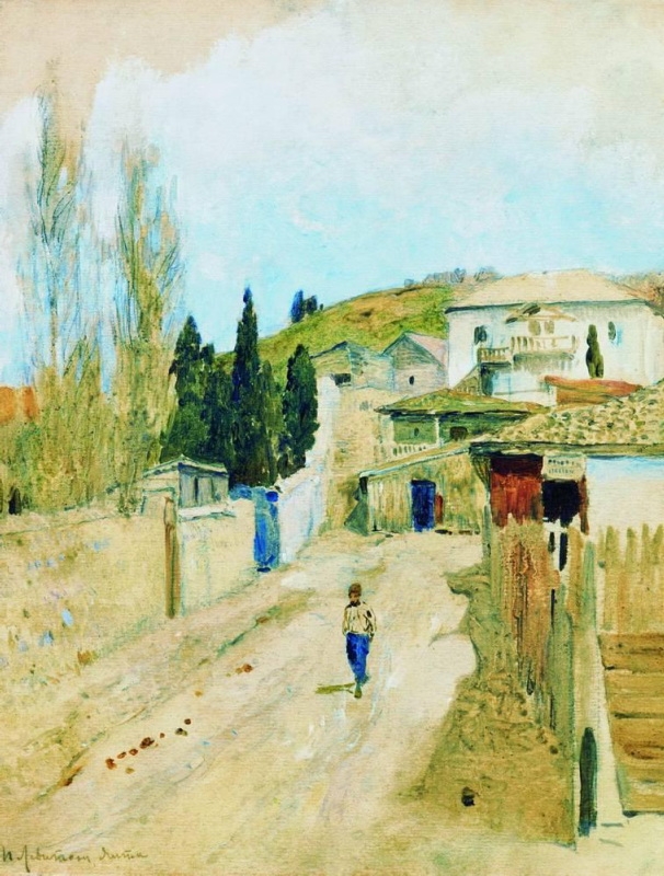 Ulička v Jaltě (1886)