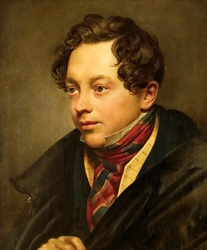 Portrét malíře P. V. Basina (1829)