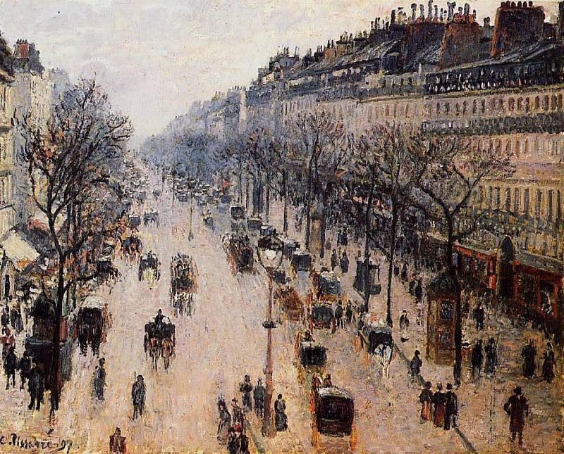 Boulevard Montmartre, zimní ráno (1897)