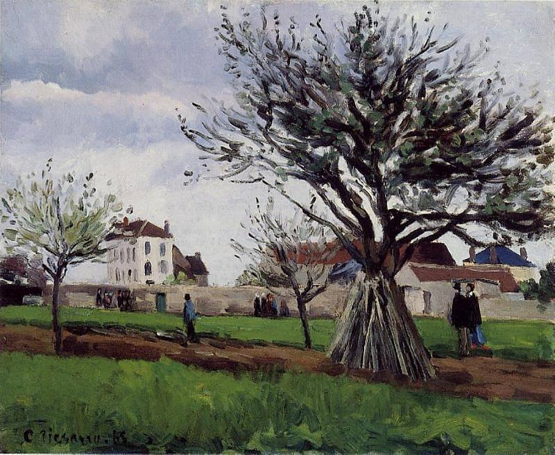 Jabloně v Pontoise (1868)