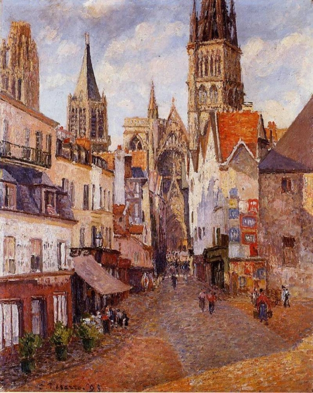 La Rue de lEpicerie, Rouen (1898)
