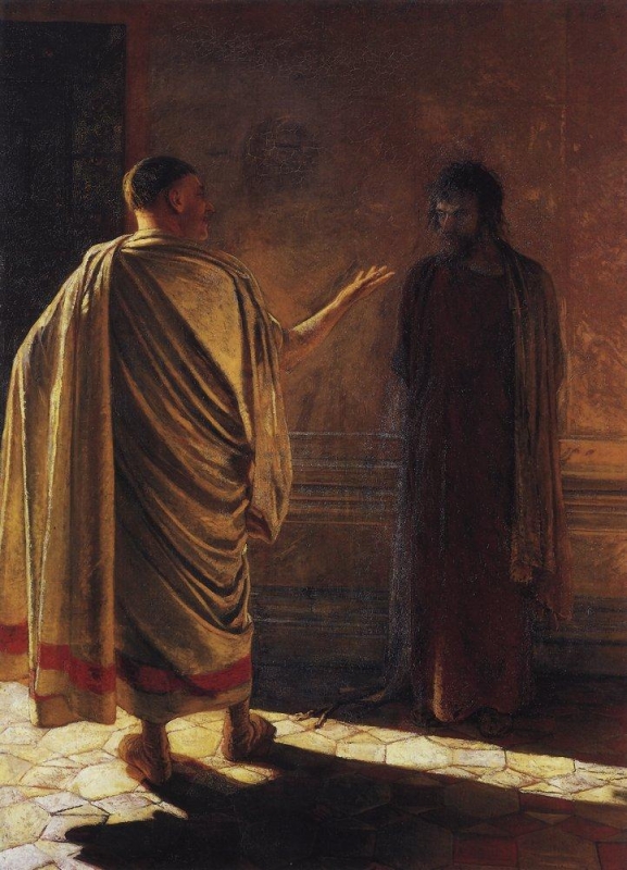 Co je pravda? (Kristus u Piláta, 1890)