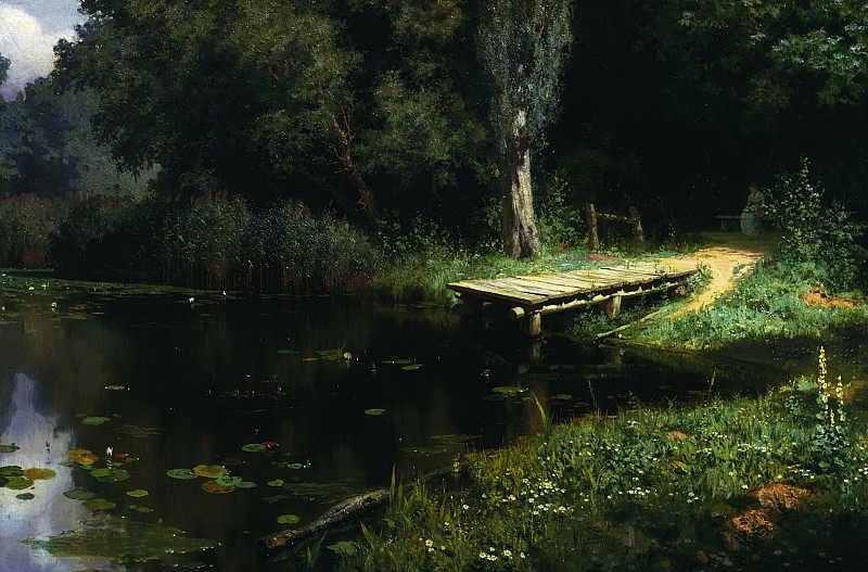 Zarostlý rybník (1879)