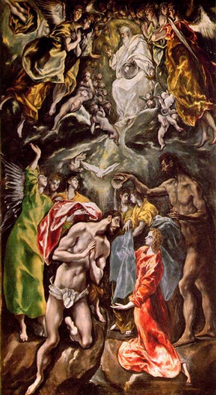 Kristův křest (1595–1600)